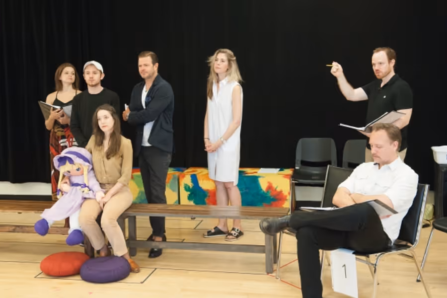Photo Flash: In Rehearsal for Atlantic Theater Company's CLOUD NINE Image