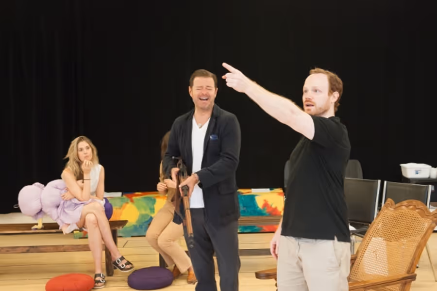 Photo Flash: In Rehearsal for Atlantic Theater Company's CLOUD NINE Image