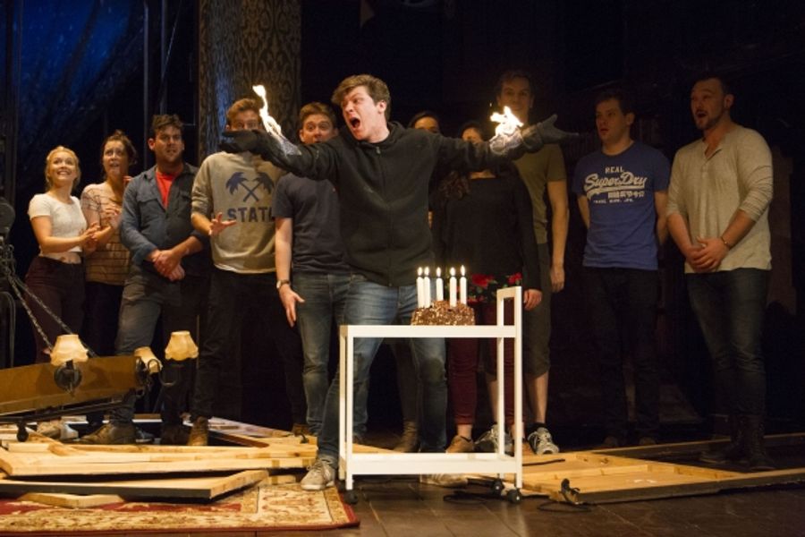 Photo Flash: THE PLAY THAT GOES WRONG Celebrates First Birthday in the West End Image