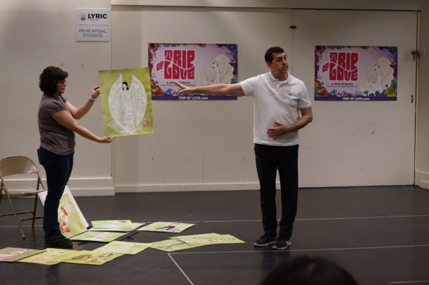 Photo Flash: Sneak Peek at TRIP OF LOVE in Rehearsal Off-Broadway  Image