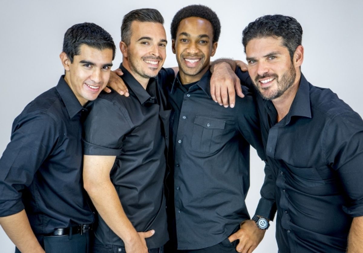 Jose Martinez, Spencer Smith, Edred Utomi and Jorge Rodriguez at 