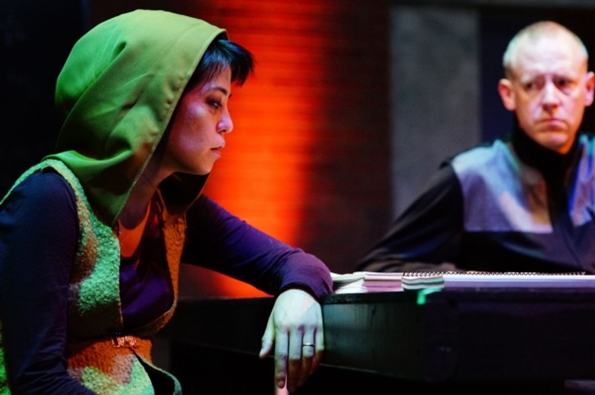 Sara Kow Falcone and Greg Howze at 