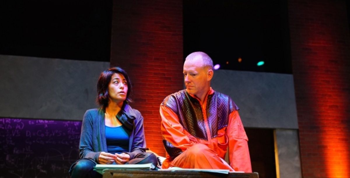 Sara Kow Falcone and Steve Petersen at 