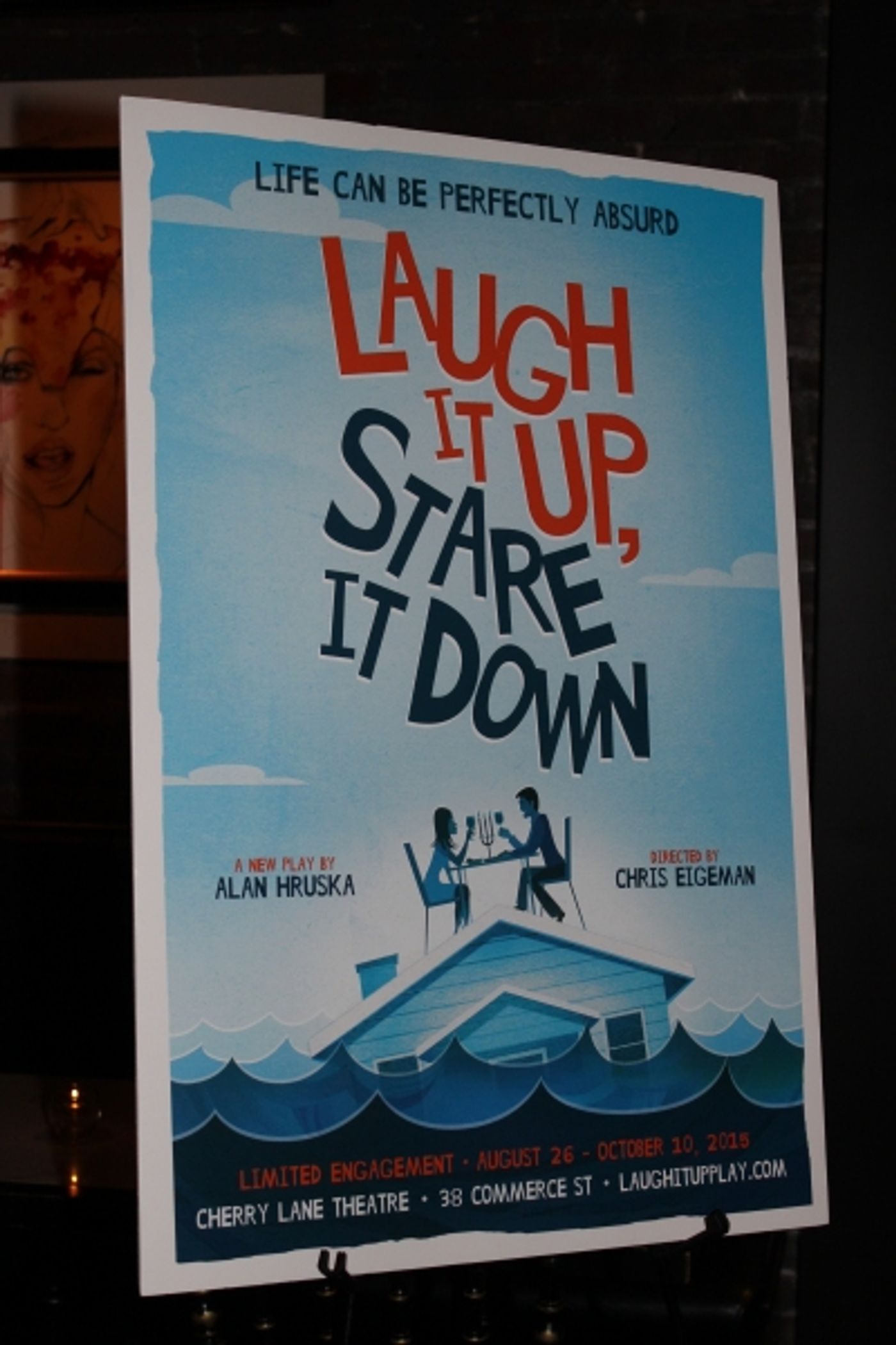 Photo Coverage: LAUGH IT UP, STARE IT DOWN Opens at Cherry Lane Theatre  Image