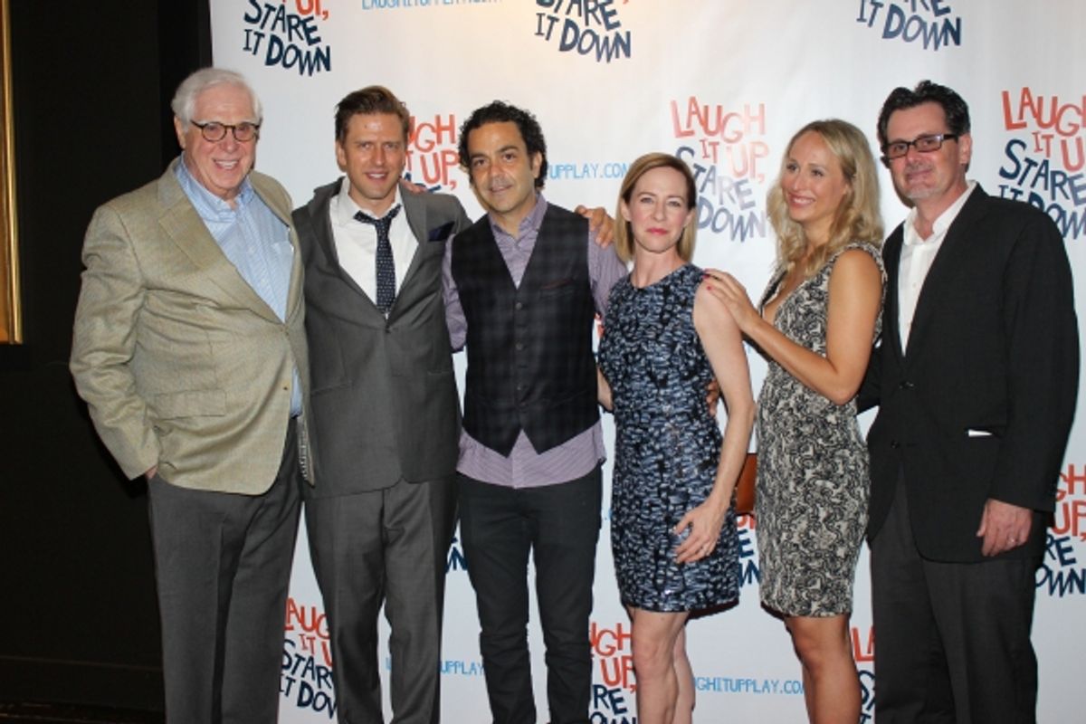 Alan Hruska, Jayce Bartok, Maury Ginsberg, Amy Hargreaves, Katya Campbell and Chris Eigeman at 