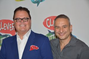 David Saint (') and Joe DiPietro (Playwright) @ BroadwayWorld David Saint (') and Joe DiPietro (Playwright) Photo