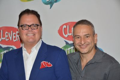 David Saint (') and Joe DiPietro (Playwright) Photo