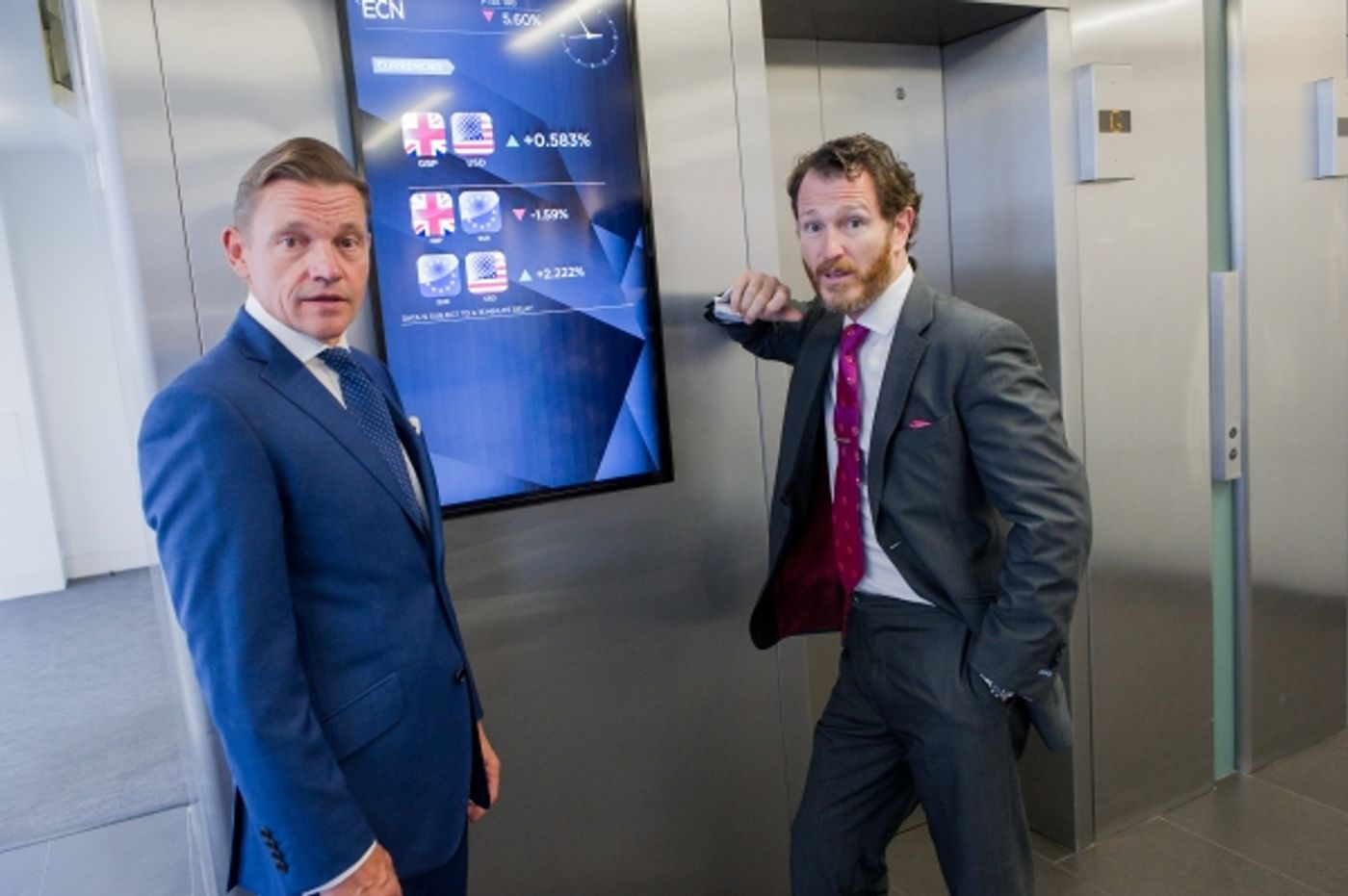 Photos: Sneak Peek at Nick Moran, Michael McKell and More in ROARING TRADE at Park Theatre Photos: Sneak Peek at Nick Moran, Michael McKell and More in ROARING TRADE at Park Theatre Image