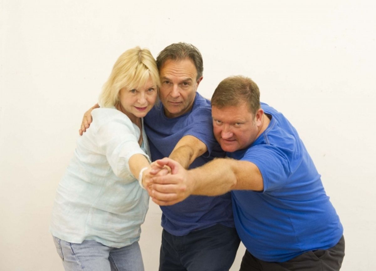 Liza Goddard, Brian Capron & Lee Proud at 
