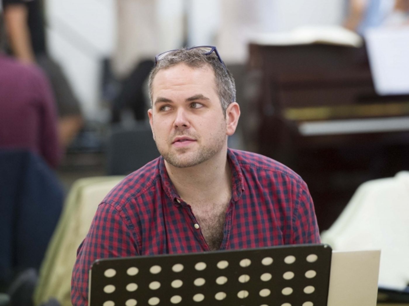 Photo Flash: First Look at Haydn Oakley, Laura Pitt-Pulford & More in Rehearsal for UK's THE SMALLEST SHOW ON EARTH  Image