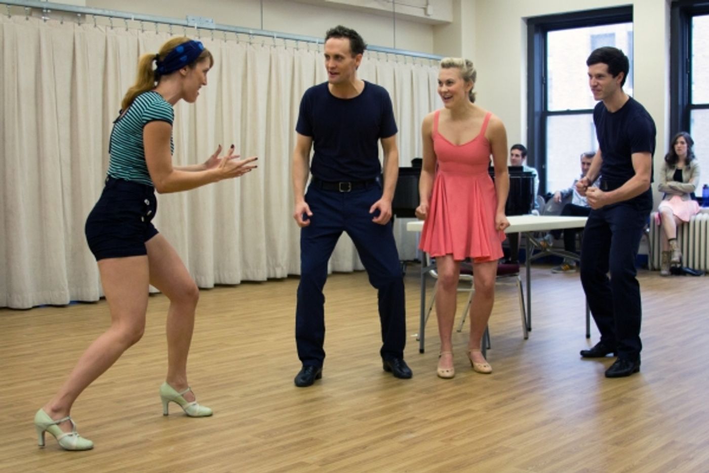 Photo Coverage: Go Inside the Rehearsal Room for Broadway-Bound DAMES AT SEA!  Image