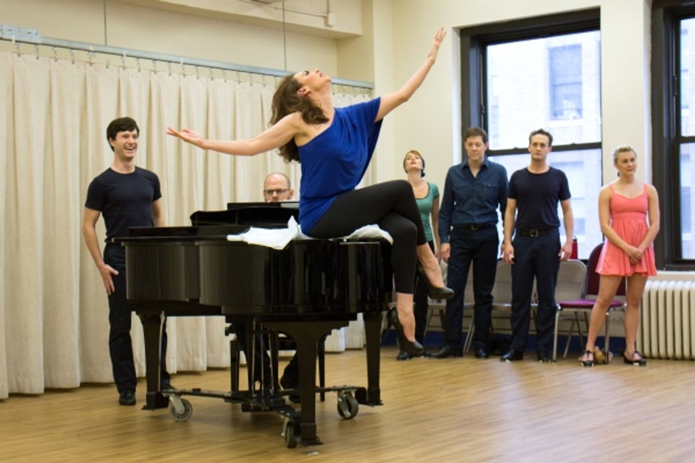 Photo Coverage: Go Inside the Rehearsal Room for Broadway-Bound DAMES AT SEA!  Image