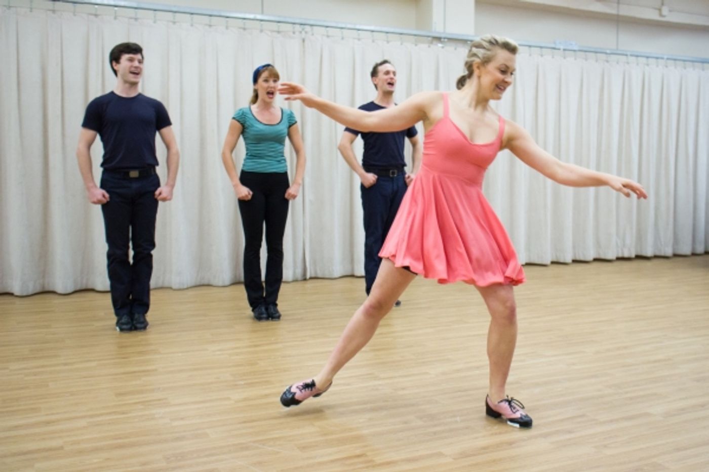 Photo Coverage: Go Inside the Rehearsal Room for Broadway-Bound DAMES AT SEA!  Image