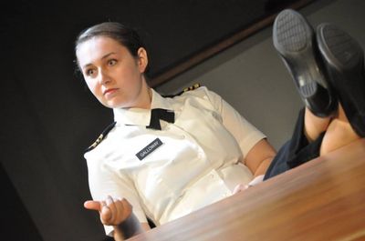CASSIE JO FASTABEND (Jo) from the Lakewood Playhouse Production of 'A FEW GOOD MEN' Photo