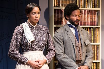 Krystel Lucas and Luke Forbes. Photo by Al Foote III. Photo