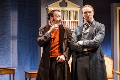 Eric T. Miller and Michael Schantz. Photo by Al Foote III. Photo