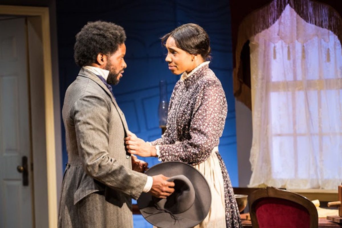 Luke Forbes and Krystel Lucas. Photo by Al Foote III. at 