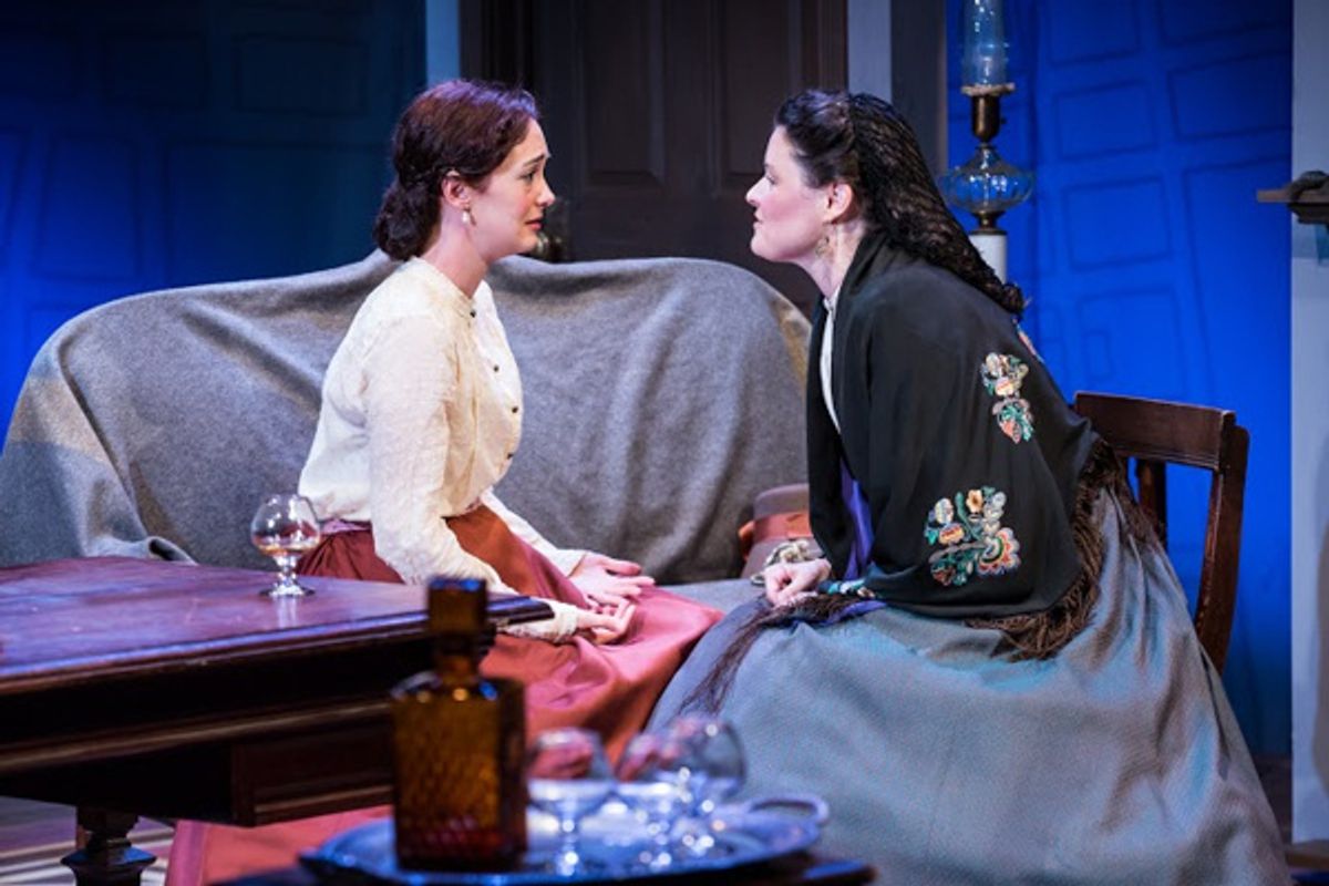 Helen Cespedes and Heather Hollingsworth. Photo by Al Foote III. at 