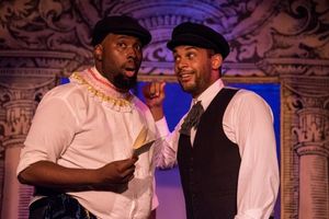 Jonathan Bethea as Valentine and Alex Nicholson as Speed @ BroadwayWorld Jonathan Bethea as Valentine and Alex Nicholson as Speed Photo