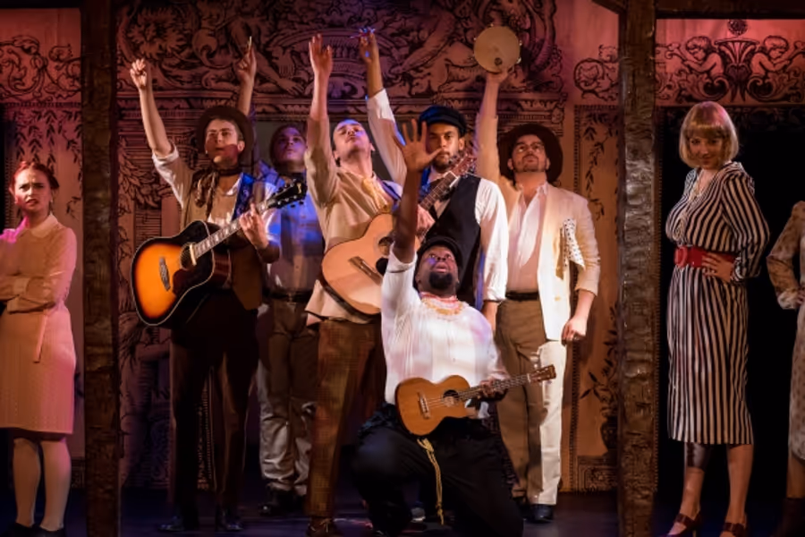 Photo Flash: First Look at THE TWO GENTLEMEN OF VERONA, Opening Tonight Off-Broadway Image