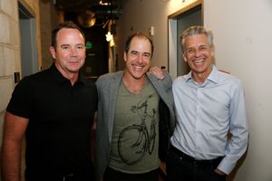 CTG Associate Artistic Director Kelley Kirkpatrick, Creator/Performer Geoff Sobelle and CTG Artistic Director Michael Ritchie @ BroadwayWorld CTG Associate Artistic Director Kelley Kirkpatrick, Creator/Performer Geoff Sobelle a Photo