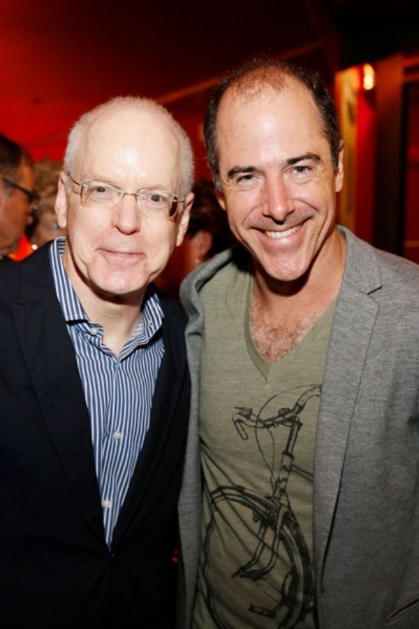 CTG Producing ' Douglas C. Baker and Creator/Performer Geoff Sobelle Photo