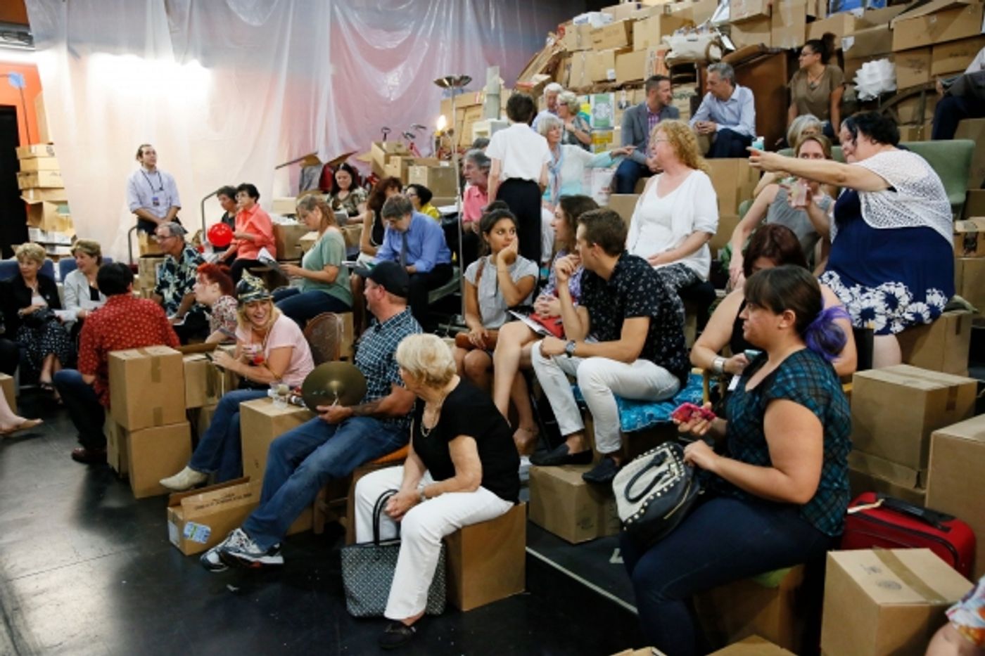 Photo Flash: Geoff Sobelle's THE OBJECT LESSON Marks Opening Night at Kirk Douglas Theatre Photo Flash: Geoff Sobelle's THE OBJECT LESSON Marks Opening Night at Kirk Douglas Theatre Image