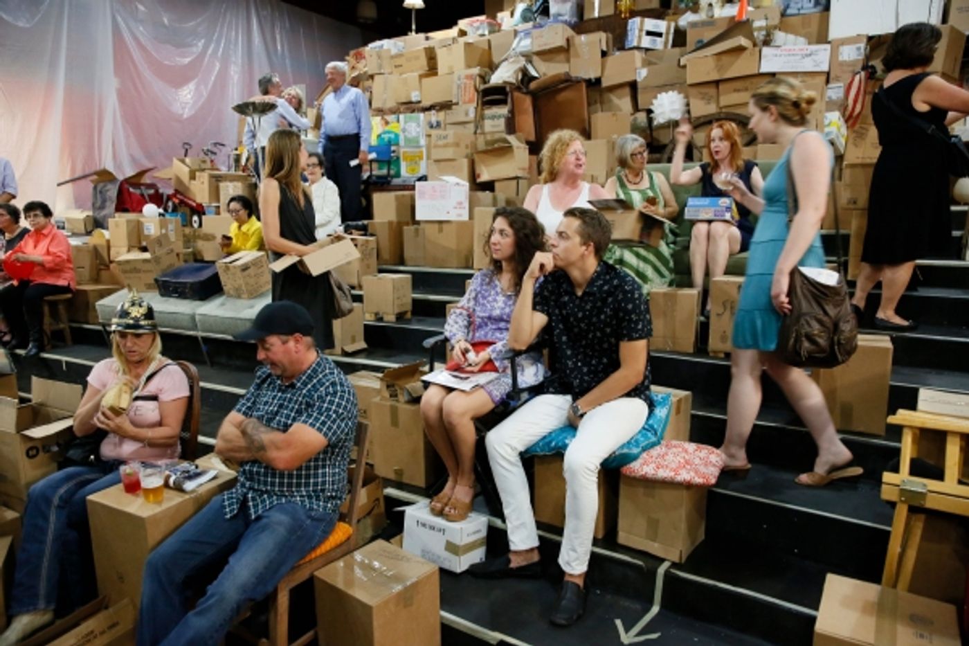 Photo Flash: Geoff Sobelle's THE OBJECT LESSON Marks Opening Night at Kirk Douglas Theatre Photo Flash: Geoff Sobelle's THE OBJECT LESSON Marks Opening Night at Kirk Douglas Theatre Image