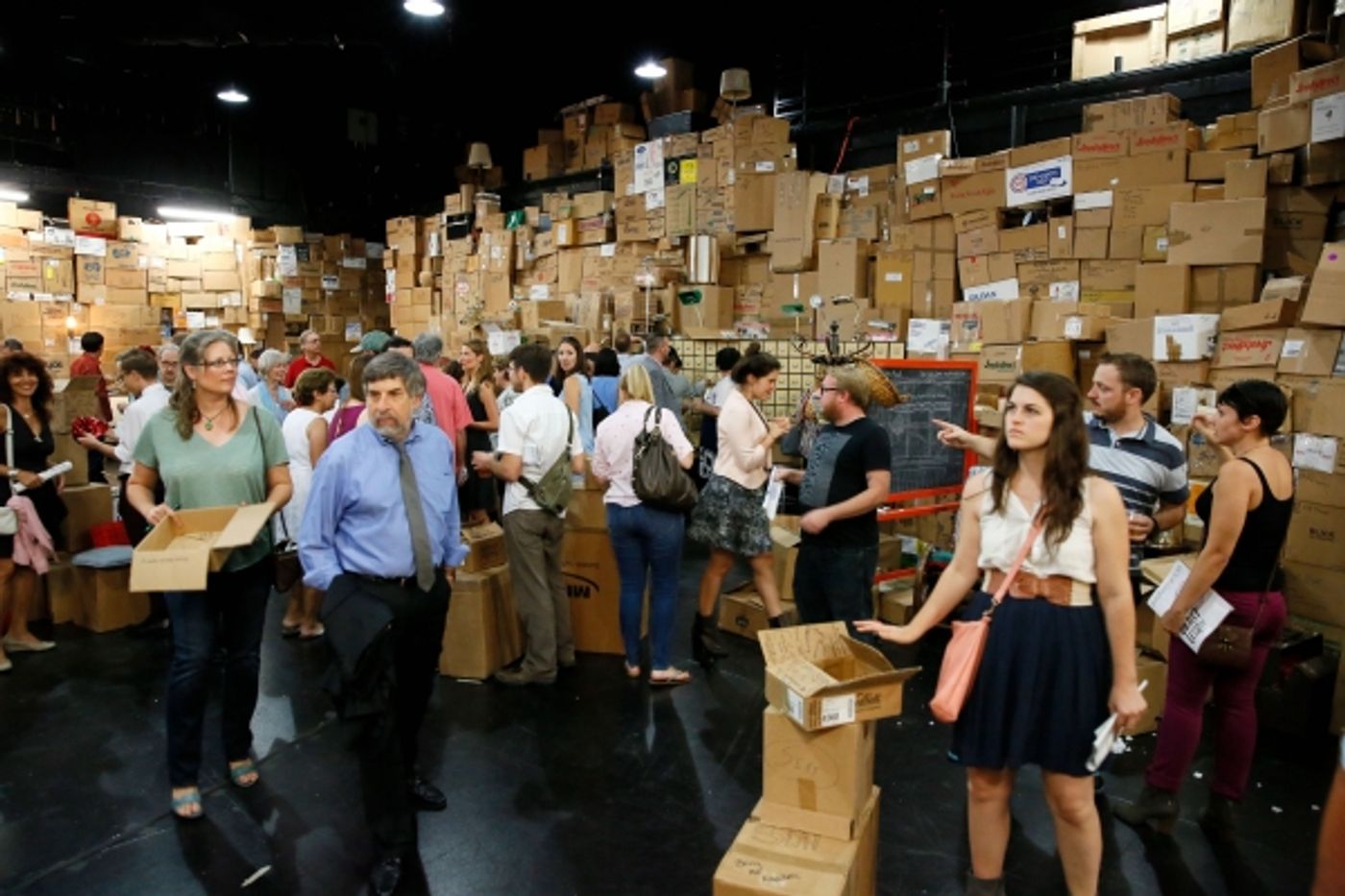 Photo Flash: Geoff Sobelle's THE OBJECT LESSON Marks Opening Night at Kirk Douglas Theatre Photo Flash: Geoff Sobelle's THE OBJECT LESSON Marks Opening Night at Kirk Douglas Theatre Image