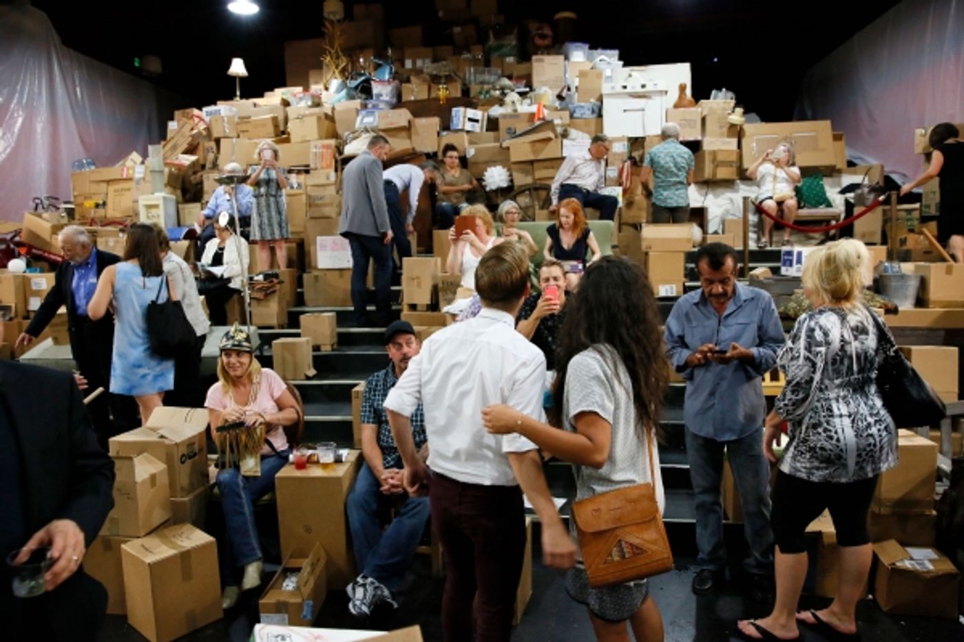 Photo Flash: Geoff Sobelle's THE OBJECT LESSON Marks Opening Night at Kirk Douglas Theatre Photo Flash: Geoff Sobelle's THE OBJECT LESSON Marks Opening Night at Kirk Douglas Theatre Image