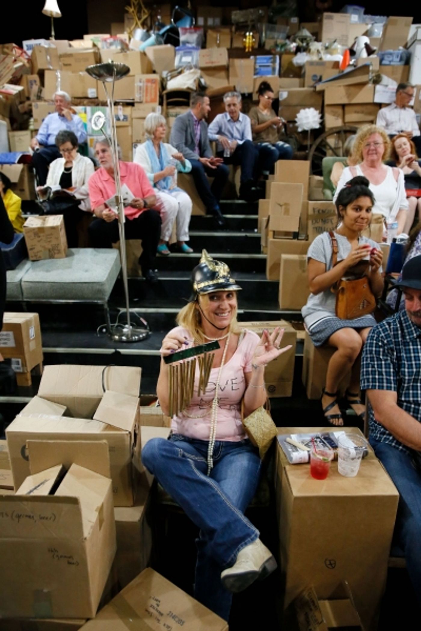 Photo Flash: Geoff Sobelle's THE OBJECT LESSON Marks Opening Night at Kirk Douglas Theatre Photo Flash: Geoff Sobelle's THE OBJECT LESSON Marks Opening Night at Kirk Douglas Theatre Image