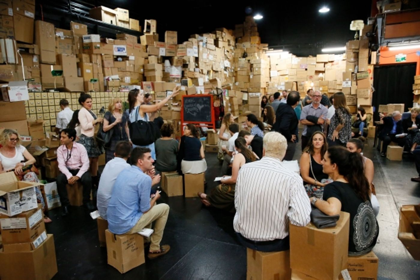 Photo Flash: Geoff Sobelle's THE OBJECT LESSON Marks Opening Night at Kirk Douglas Theatre Photo Flash: Geoff Sobelle's THE OBJECT LESSON Marks Opening Night at Kirk Douglas Theatre Image