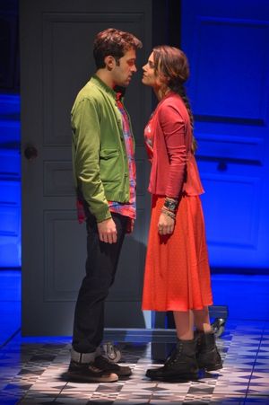 Adam Chanler-Berat, Samantha Barks Photo