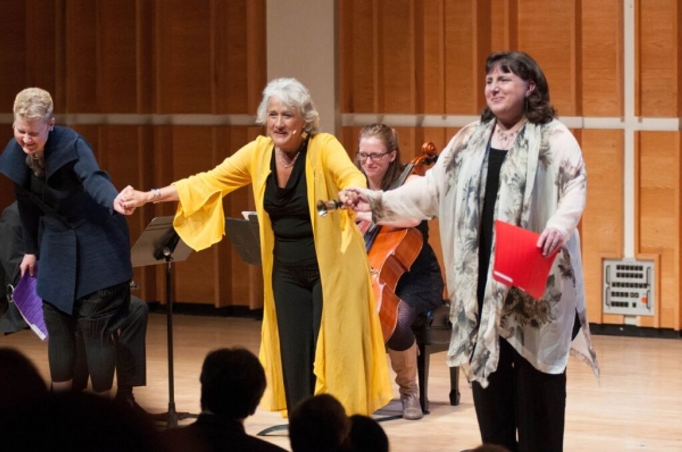 Photo Flash: Tony Arnold, Dawn Upshaw and Lucy Shelton Open 2015 Resonant Bodies Festival Photo Flash: Tony Arnold, Dawn Upshaw and Lucy Shelton Open 2015 Resonant Bodies Festival Image