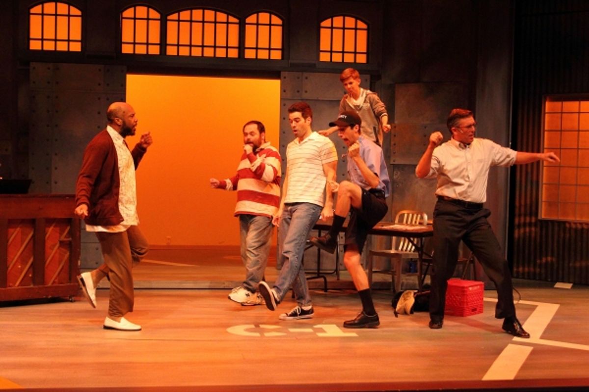 Richard E. Waits, Matt Welsh, Christopher deProphetis, Matt Kopec, Peanut Edmonson and Jamie Cordes at 