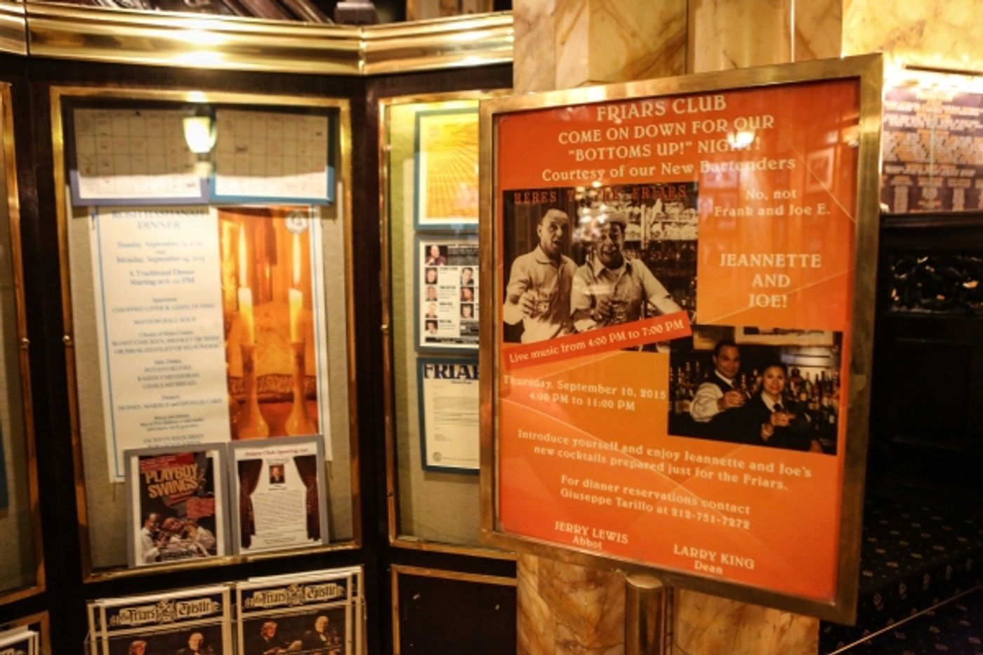 Photo Coverage: Friars Club Hosts Musical Happy Hour  Image