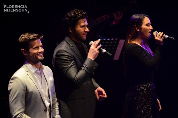 Kyle Dean Massey - Louis Hobson - Manuela Del Campo Photo