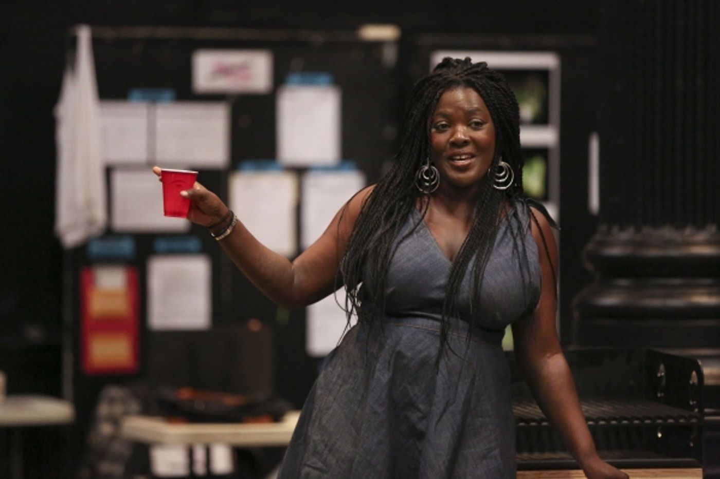 Photo Flash: In Rehearsal with Becky Ann Baker, Constance Shulman and More for BARBECUE at The Public Theater  Image