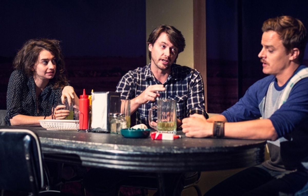 Beth Triffon, Garrett Hanson, Eric Hunicutt at 