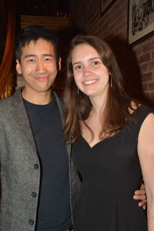 Tim Liu and Lauren Wilcher
 Photo