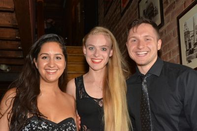 Kimberly Chatterjee, Emily Miller and Jonathan Marro Photo