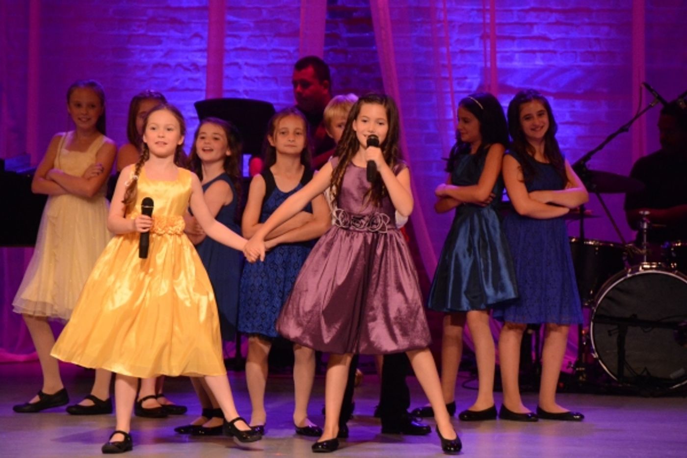 Photo Coverage: Broadway Kids Team up For LYRICS FOR LIFE Benefit  Image