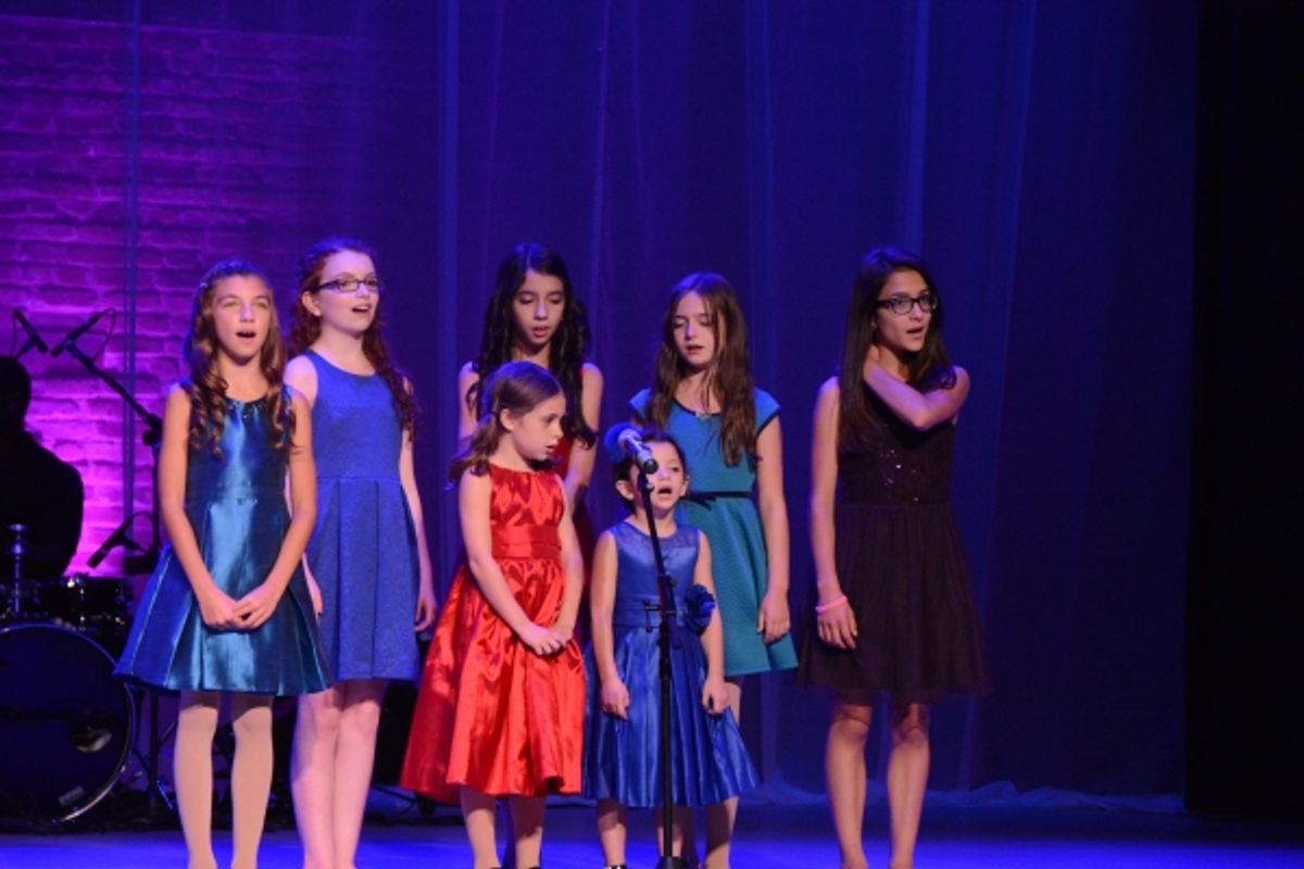 Toleeya Napolitano, Nerghiz Sarki, Anna McCarthy, Sophie Knapp, Raquel Wallace, Alyssa Marvin and Bella Retter at 