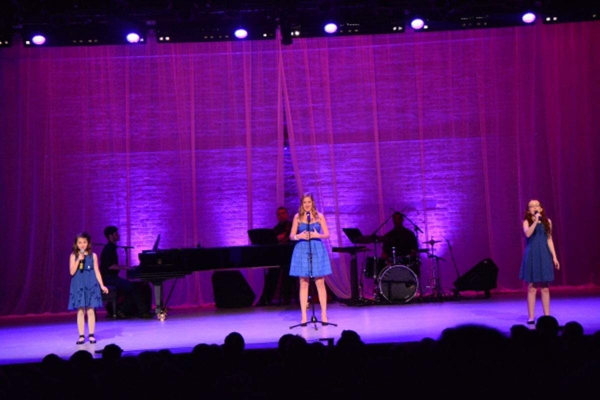 Charlotte MacMurray, Sadie Lock and Anna McCarthy at 