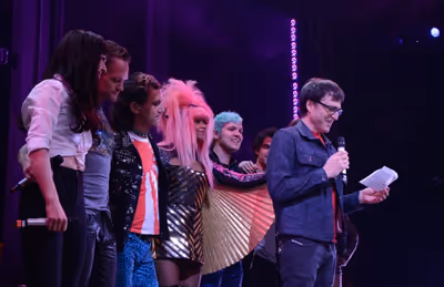 Lena Hall, Neil Patrick Harris, Peter Yanowitz, Rebecca Naomi Jones, Matt Duncan and  Photo