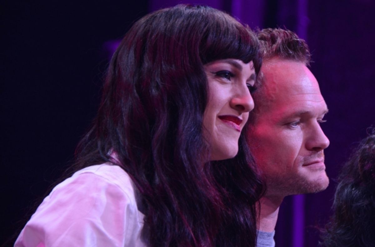 Lena Hall and Neil Patrick Harris at 