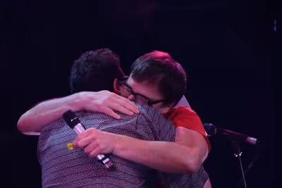 Michael Mayer and Stephen Trask Photo