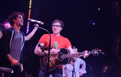 Darren Criss and Stephen Trask Photo