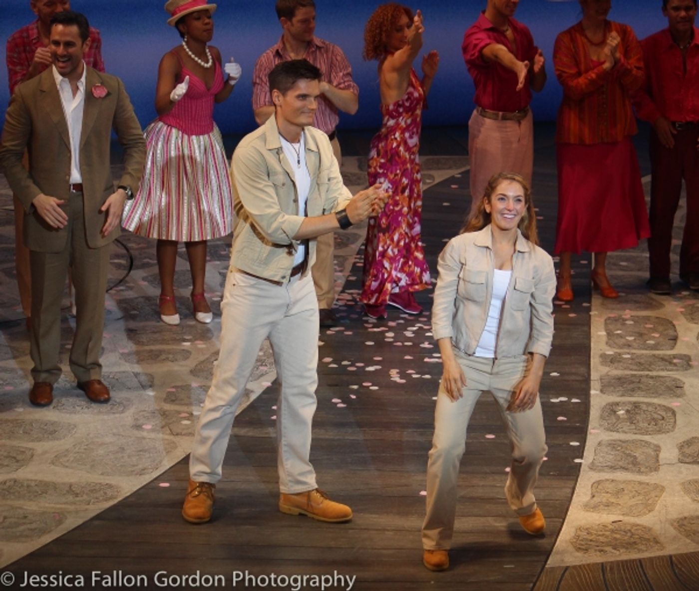 Photo Coverage: Cast of MAMMA MIA! Takes Final Bows on Broadway!  Image