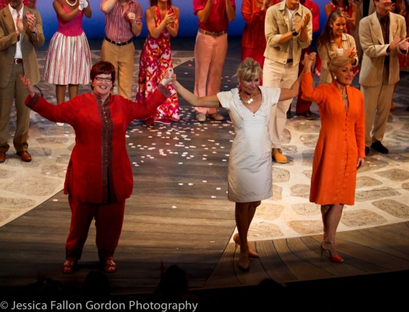 Photo Coverage: Cast of MAMMA MIA! Takes Final Bows on Broadway!  Image